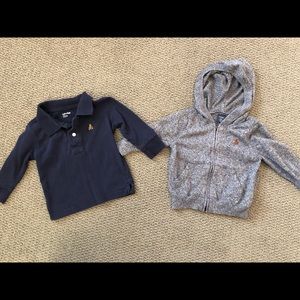 LAST CHANCE GAP long-sleeved polo shirt and hoodie